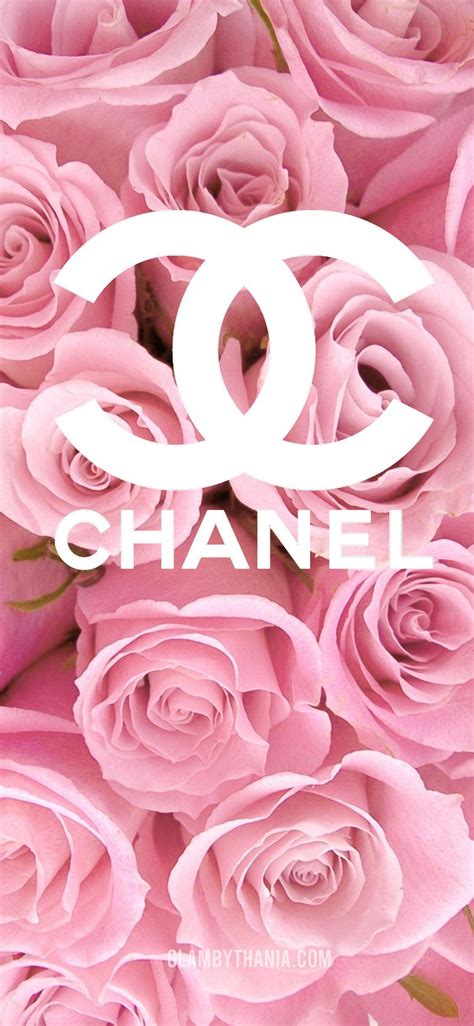 chanel pink wallpaper|pink coco chanel logo.